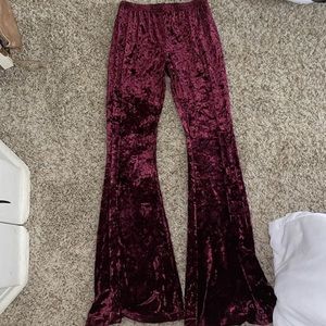 Silk Flair Pants